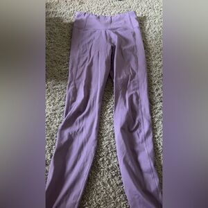 Small light purple/pink athletic leggings